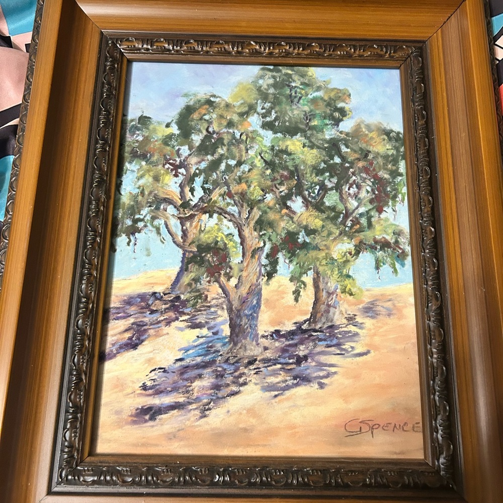 G. Spence “Young Oaks in Paso Robles" Signed With Certificate of Originality